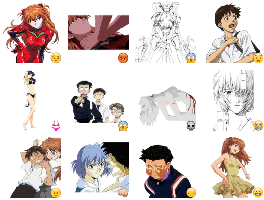 Neon Genesis Evangelion - Telegram Stickers Library