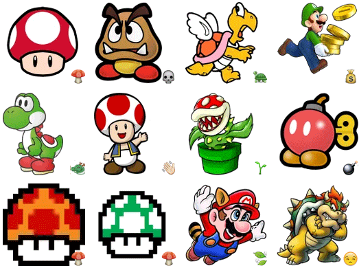 Super Mario Emoji 17904 | DFILES